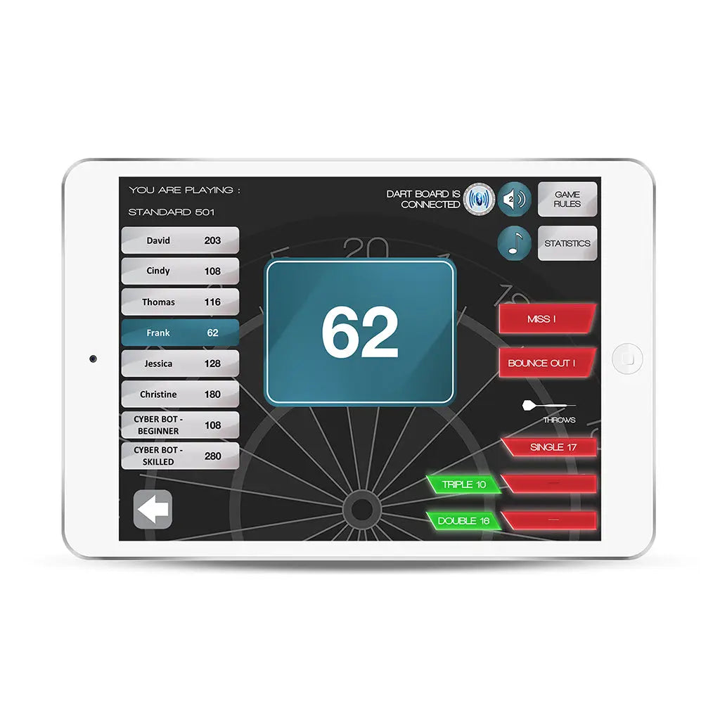 Carromco Turbo Charger Elektronische Dartscheibe Carromco