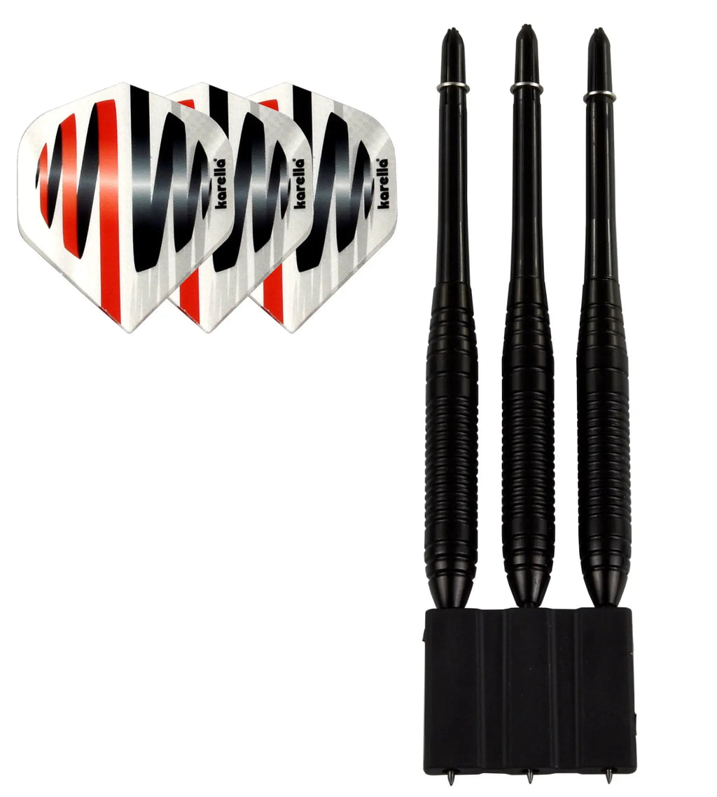 Invisible-Darts - Karella Steeldart Blackstar 21gr Lieferumfang