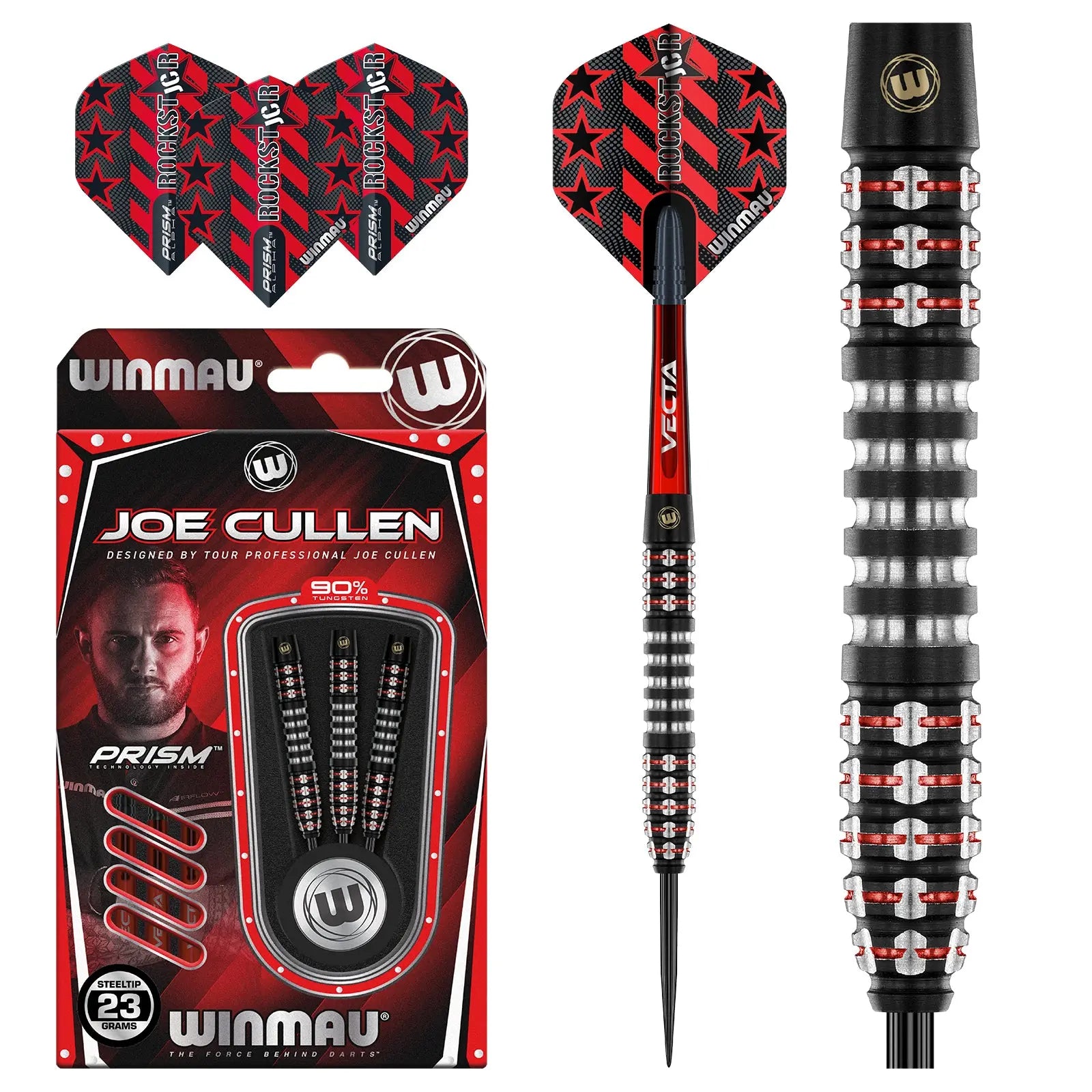 Invisible-Darts - Winmau Joe Cullen Ignition Steeldarts