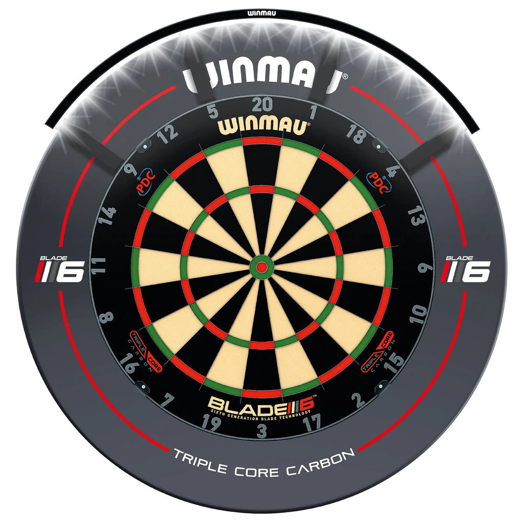 Invisible-Darts - Winmau Polaris Dart-Beleuchtung frontal