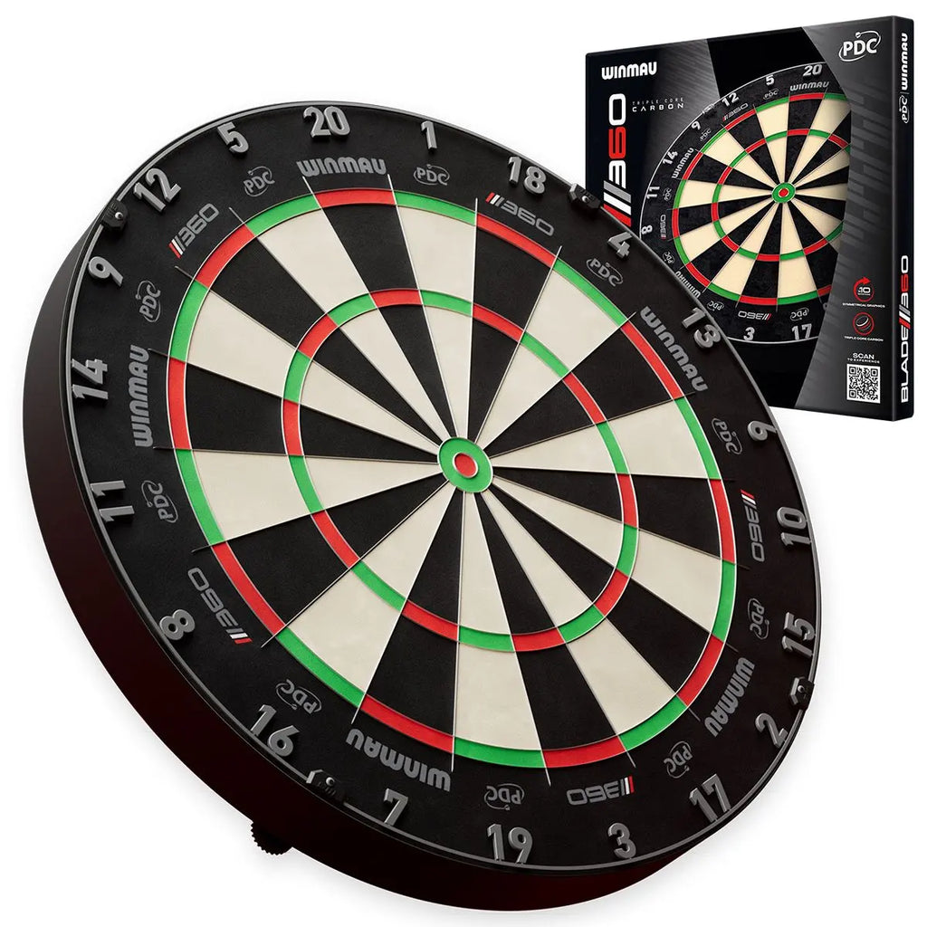 Winmau Blade 360 Dartboard mit Verpackung