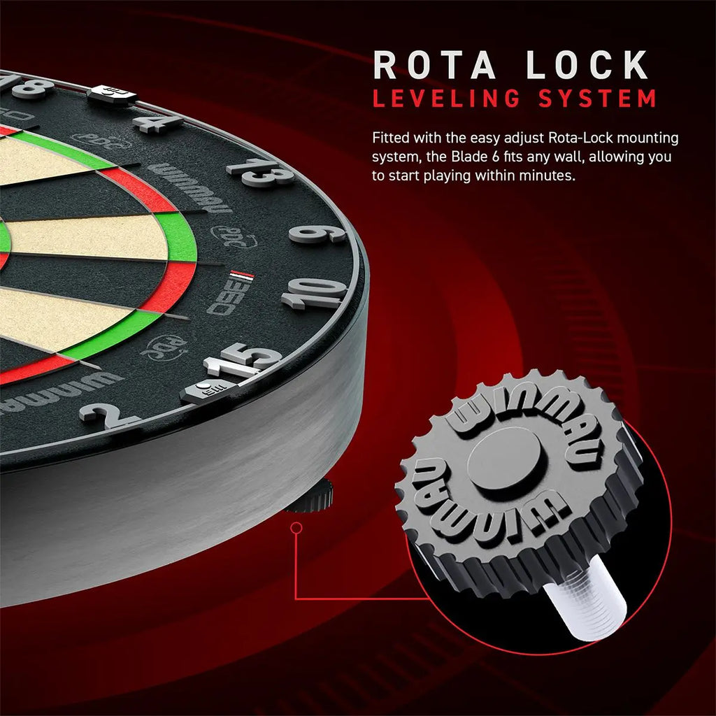 Winmau Blade 360 Dartboard Rota Lock System
